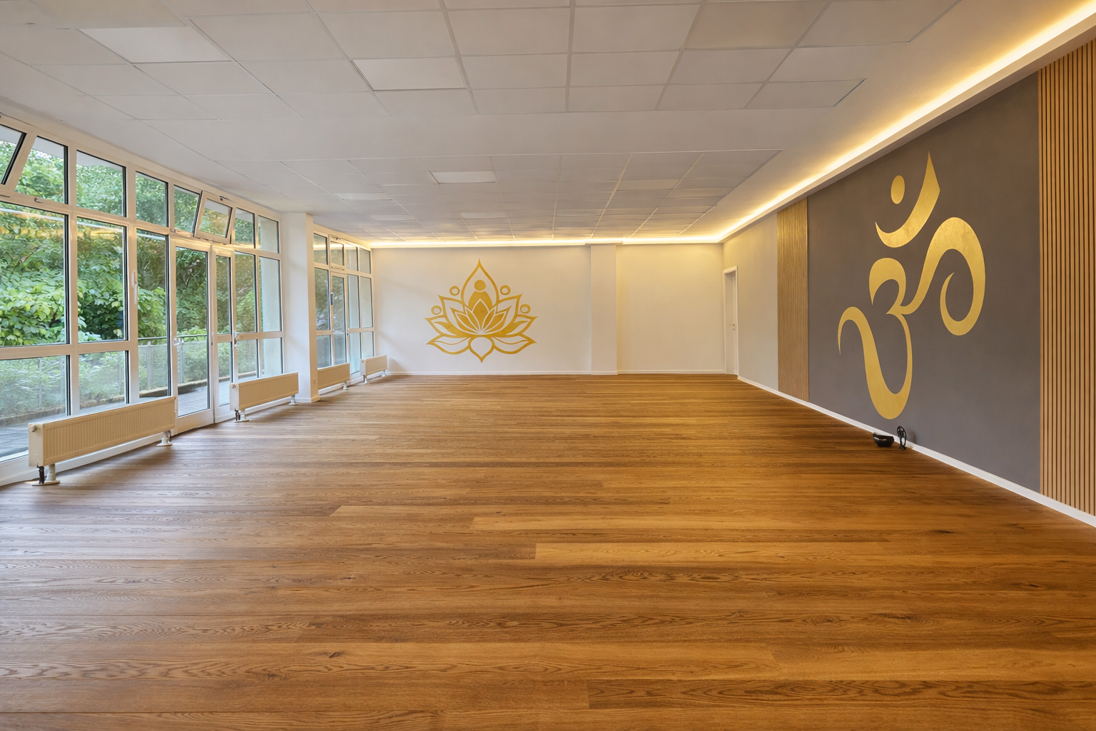 Yogaraum bei YOGANOVA